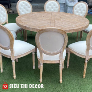 Bộ Bàn Tròn Trestle – Siêu Thị Decor