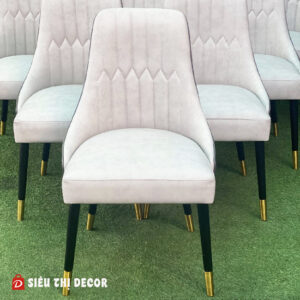 Ghế Monet – Phối Màu Trắng & Xám Tro | Siêu Thị Decor