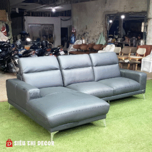 Bộ Sofa da thật của Ý góc L